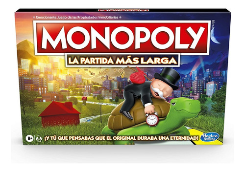 Juego de mesa Monopoly La partida más larga Hasbro E8915