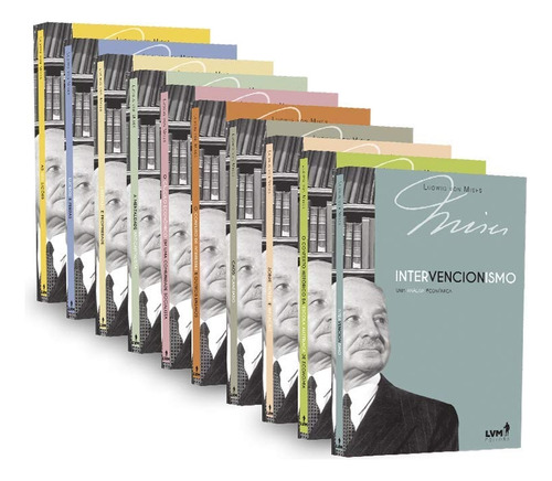 Livro Coleção Ludwig Von Mises - 4 Volumes - Ludwig Von Mises [2017]