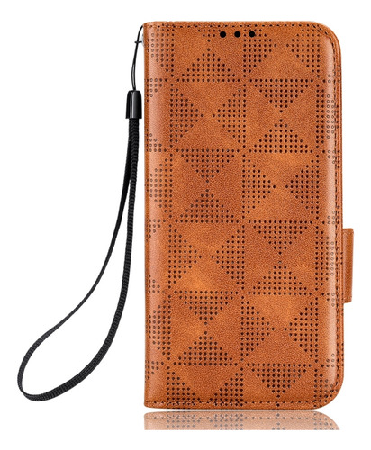 Funda De Cuero Marrón For Google Pixel 4a 4g