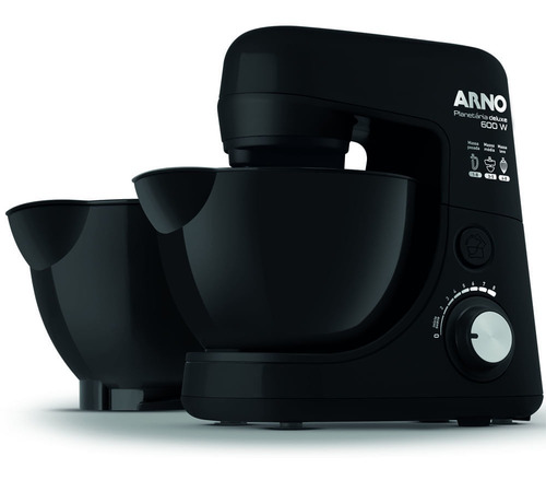 Imagen 1 de 1 de Batidora Planetaria Arno Mod. Sx31 Deluxe Negra