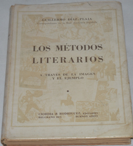 Los Métodos Literarios Guillermo Díaz Plaja N25