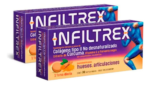 Elea Infiltrex Huesos Y Articulaciones X2 Cajas De 30c