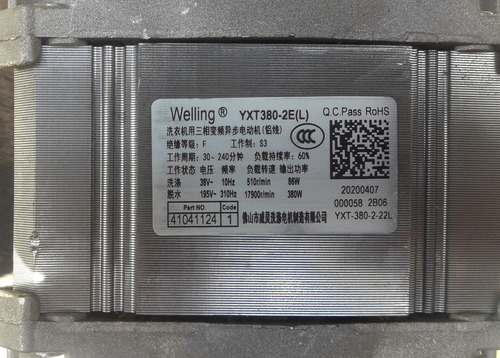 Motor Invert Lavasecarropas Candy Mod Gvfwfl4139 Y Gvfw4159 (Usado)