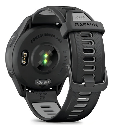 Relógio Smartwatch Garmin Forerunner 265 Amoled Preto/cinza