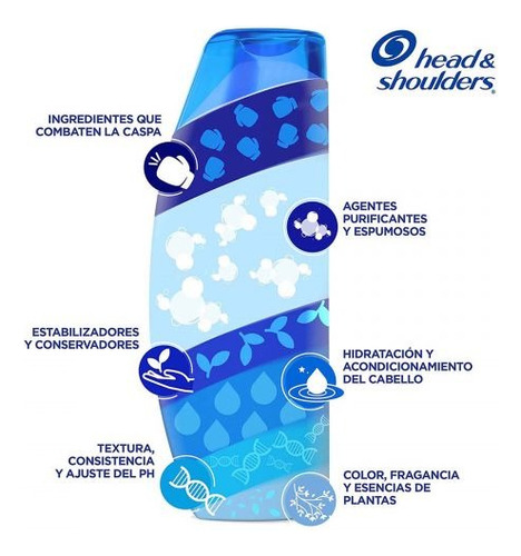 Shampoo Head & Shoulders Limpieza Renovadora X 375ml