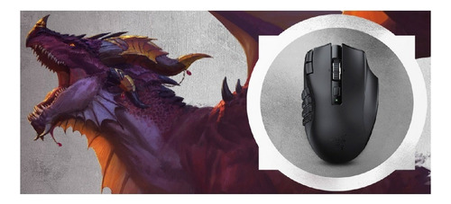 Mouse Razer Naga V2 Hyperspeed Mmo 30k Dpi Multi-dispositivo