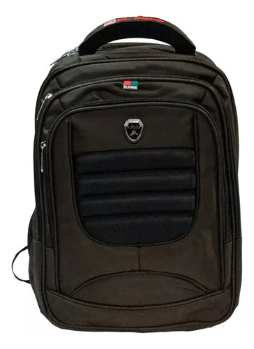 Mochila Porta Notebook Laptop Urbana Reforzada Color Oxido Diseño De La Tela Lisa