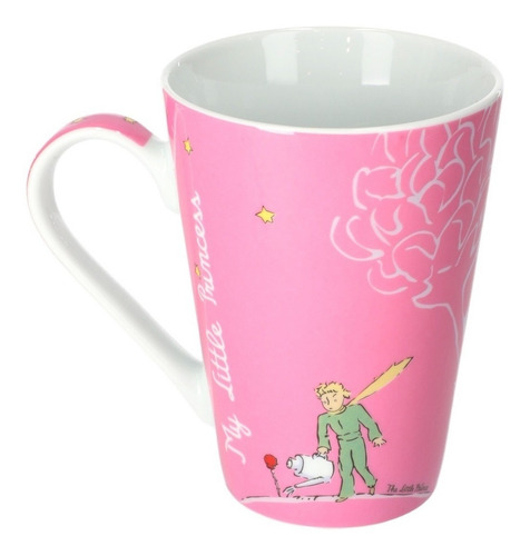 Imagen 3 de 3 de Taza El Principito Rosa