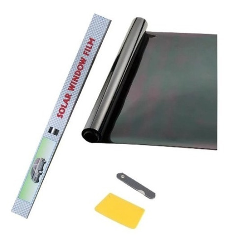 Imagen 2 de 5 de Polarizado Espejado Film 50cm X 3 Mts + Cutter Y Espatula