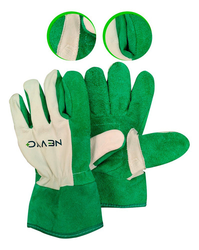 Máquina Solda Nevvo 120a Mig S/ Gás Mma Tig + Luva Cor Verde