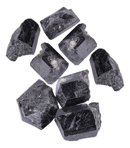 Turmalina Negra, 1 Pieza, Cristal De Cuarzo Natural, Roca Ru