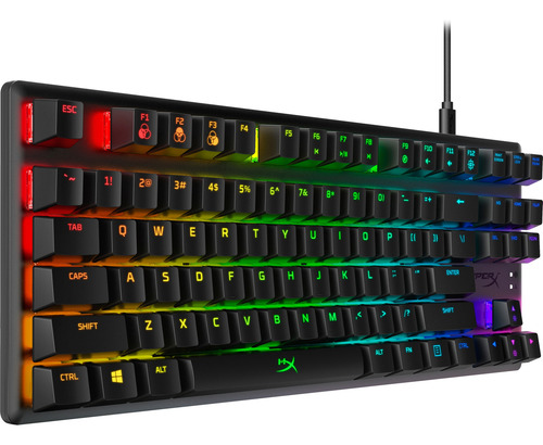 Teclado Mecánico Gaming Hyperx Alloy Origins Core Usb Negro