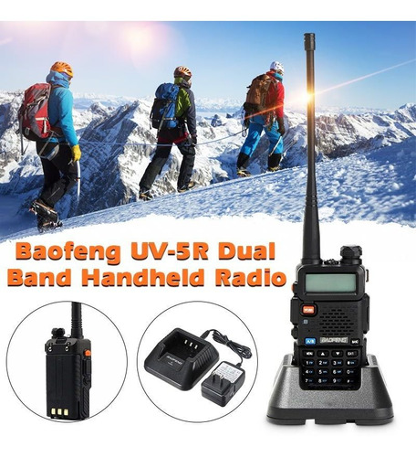 Uv-5r Radio Baofeng Doble Banda Walkie Talkie Bidireccional