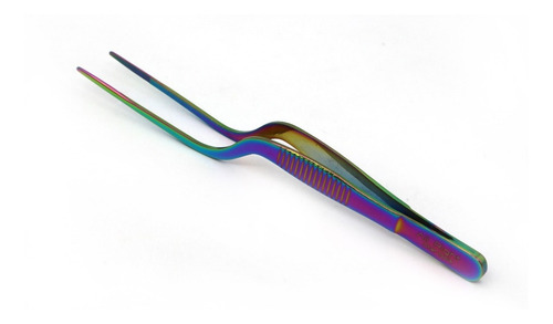Pinza De Montaje De Precision Para Chef Pro Cocina 16cm Inox Color Tornasol