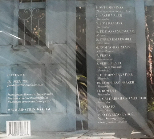 Cd Mestrinho - É Tempo Pra Viver - Lacrado | MercadoLivre Cd Mestrinho - É Tempo Pra Viver - Lacrado | MercadoLivre