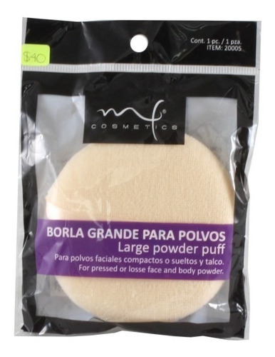 Borla Grande Para Polvos