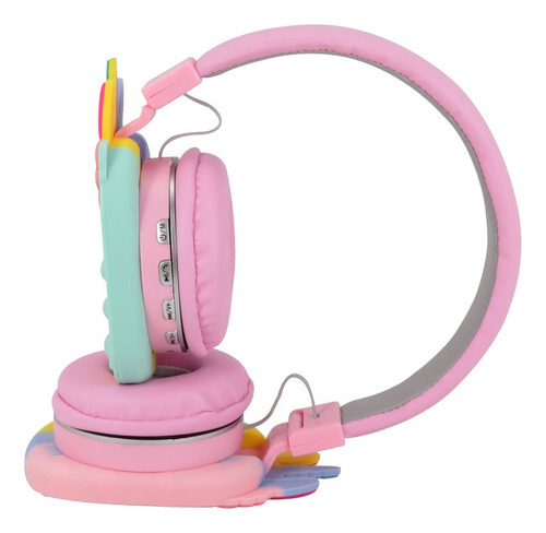 Diadema Unicornio Bluetooth Ah 806h Mymobile Color Rosa