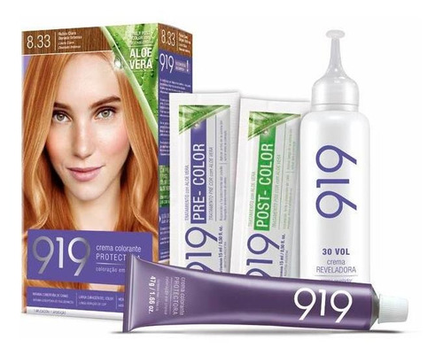 Pack X 3 Unid Kit  N°833 1 Un 919 Tinturas P/cabello Pro