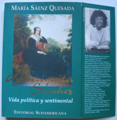 Sáenz Quesada María / Mariquita Sánchez / Sudamericana