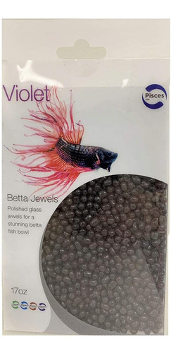 Piscis Am-betta105 - Joyas Betta (17 Oz), Color Violeta, Tal