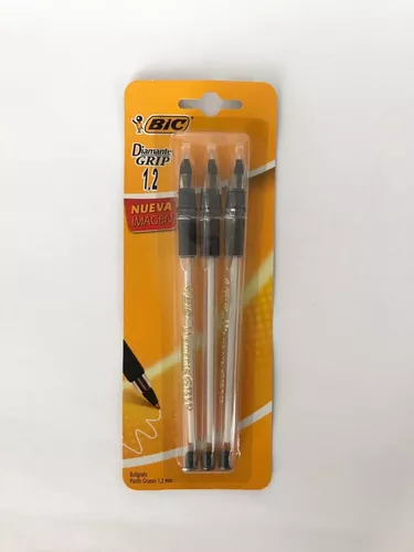 BIC Bolígrafo Grip - Naranja/Tinta Color: Negro