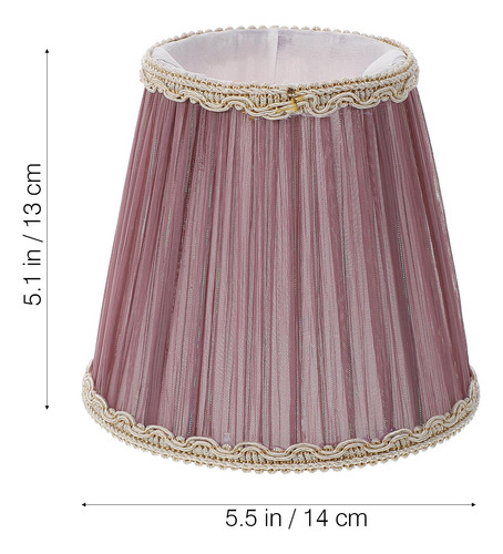 Lámpara De Tela Con Cubierta Protectora, Lámpara Tipo Candel