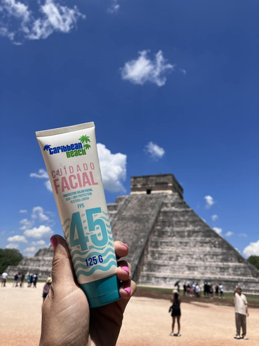 Protector Solar Cuidado Facial Fps 45 Protección 2pzas