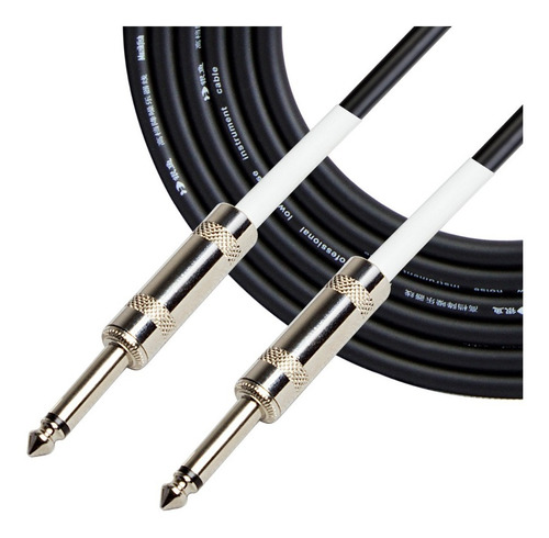 Csa Gtc018-6m Cable Plug De 6 Metros Para Instrumento