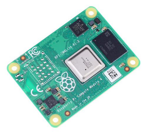 Computo Raspberry Pi 4-4gb Ram Emmc 0gb Lite Single Board 64