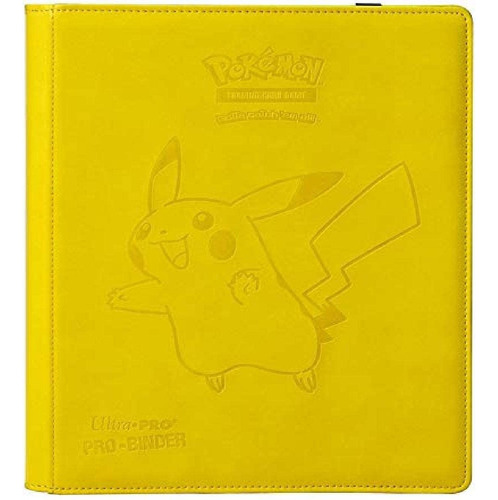 Cartulina Ultra Pro Pikachu De 9 Bolsillos Para Pokémon Yell