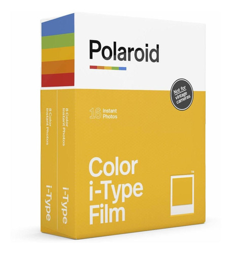 Paquete Doble De Película De Color Polaroid Para Itype...