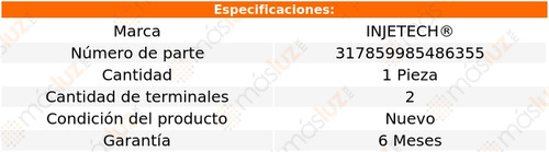 1- Sensor Temperatura Cts Ford Ikon L4 1.6l 03/07 Injetech
