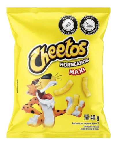 Cheetos Horneado Maxi 40g X 12uni - Kg a $2075