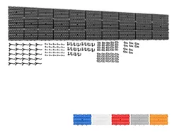 Comprar Painel De Ferramentas Organizador Plastico Ajustável 295x52 no Mercado Livre