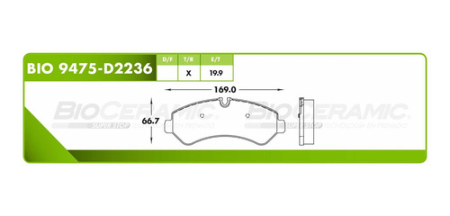Balatas Traseras Sprinter 3500, 4500 2019-2021