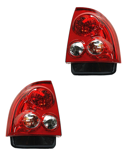 Par Juego Calaveras Chevrolet Chevy C2  2004 - 2008 4p Zry