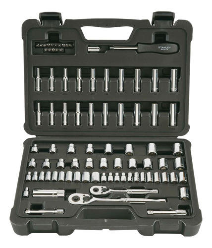 Juego De Herramientas 1/4 - 3/8 85 Piezas Stanley Stmt7165
