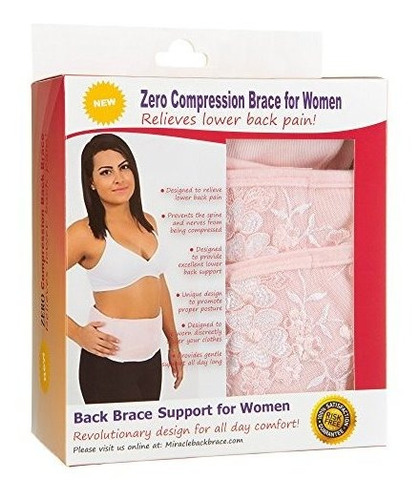 Corrector De Postura Con Soporte Lumbar Para Mujeres