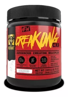 Creatina Mutant Creakong Cx8 249g 30 Servicios Sabor Sin sabor