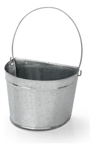 Vaso Floreira De Parede Galvanizada Para Jardim Vertical 9,5