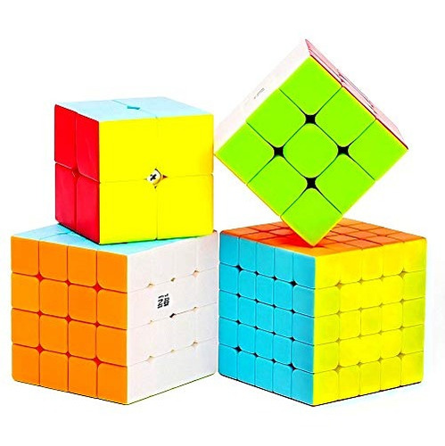 Juego De Cubos Bestcube Qy Toys, 2 X 2 X 3, 4 X 5 Velocidade