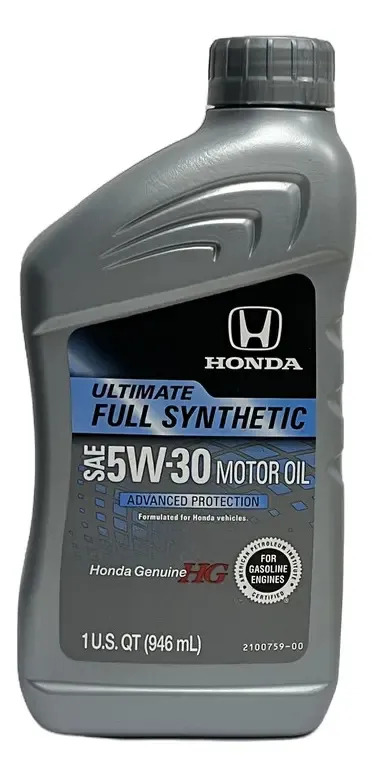 Aceite Motor V6 Honda 5w-30 Ultimate Full Synthetic 1lt
