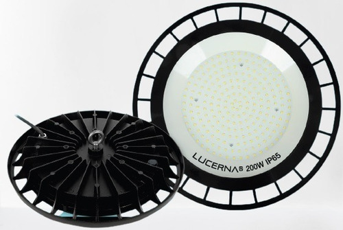 Luminaria Industrial Led 200 W Redonda Ufo200 Lucerna