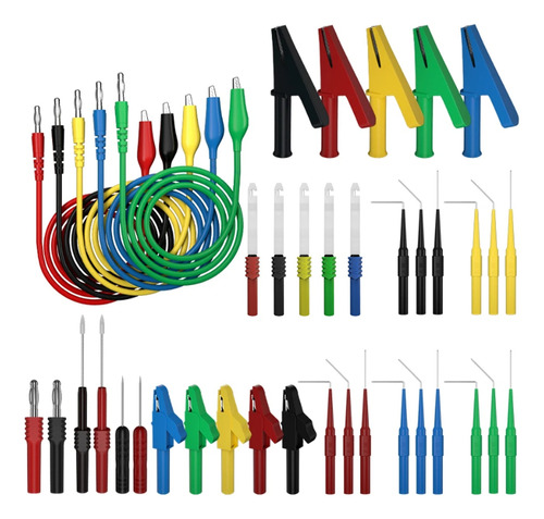 Kit De Cables De Prueba Para Multímetro, 41 Unidades, Conect