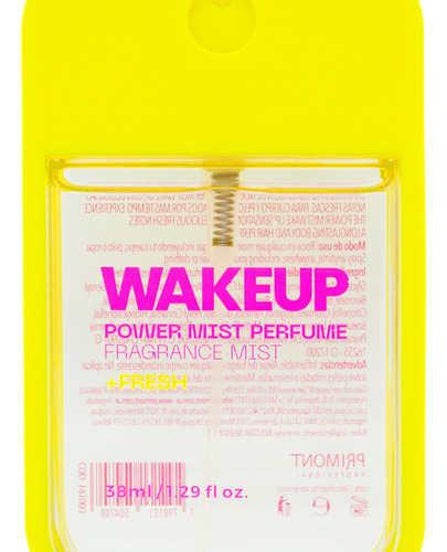 Primont Wakeup Shimmery Body Serum + Power Mist Perfume 3c