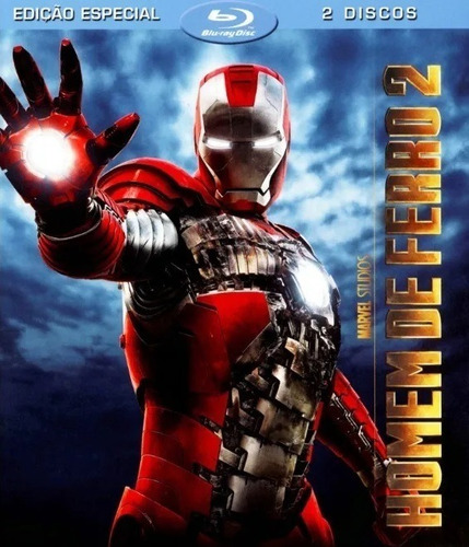 Homem De Ferro 2 - Blu-ray Duplo - Robert Downey Jr.