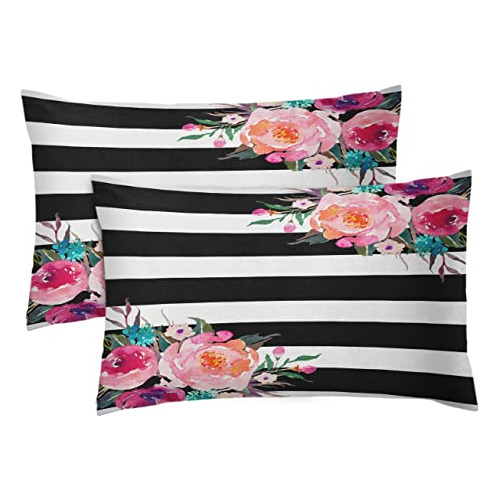 Funda De Almohada Decorativa Tamaño Queen De 20x30 Pul...