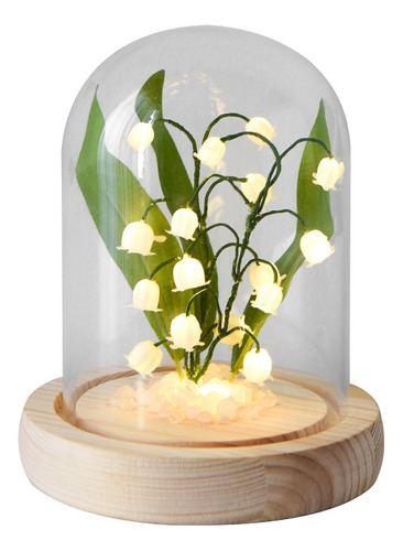 Lámpara Led De Noche, Romántica, De Orquídea Cam, Para Armar