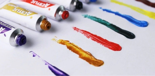 Imagen 4 de 6 de Set De Pintura Acrilica (24 Unidades)