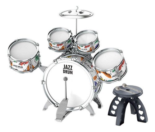 Juego De Batería De Jazz Para Niños, Juguete De Estilo B